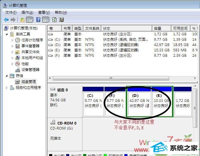 win10系统磁盘不见了的解决方法